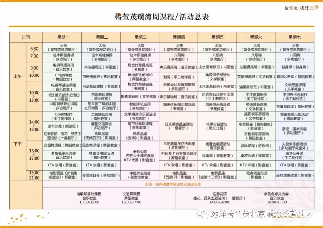 北京椿萱茂社区养老服务中心之乐享生活